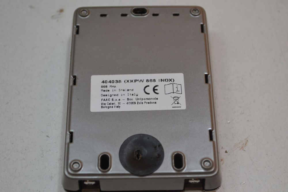 FAAC Bezprzewodowa klawiatura XKP W 868MHz INOX 404038