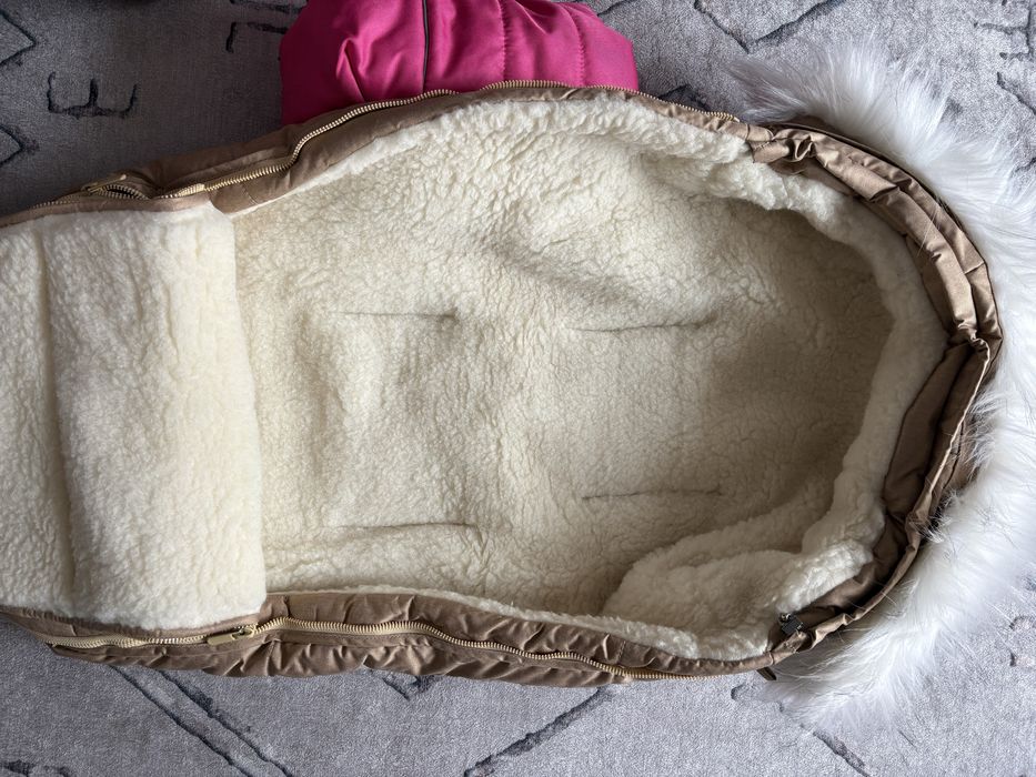 Зимовий конверт-кокон і муфта для ручок для коляски від DoRechi