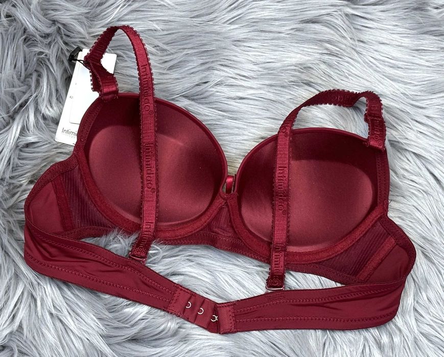 intimidao 75b biustonosz gładki max push-up podwójny powiększający