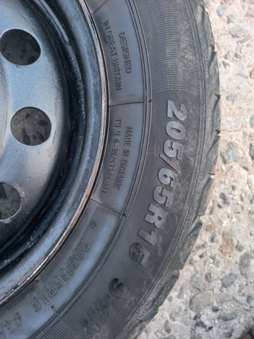 Колеса +ковпаки  KiA, Hyundai 15 дюймів Зима