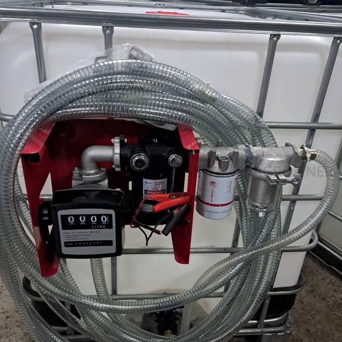 Єврокуб Міні Азс, 1000 літрів резервуар, заправна станція 12 вольт