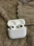 Apple AirPods 3 generacji oryginalne, plus kabel usb c lightning