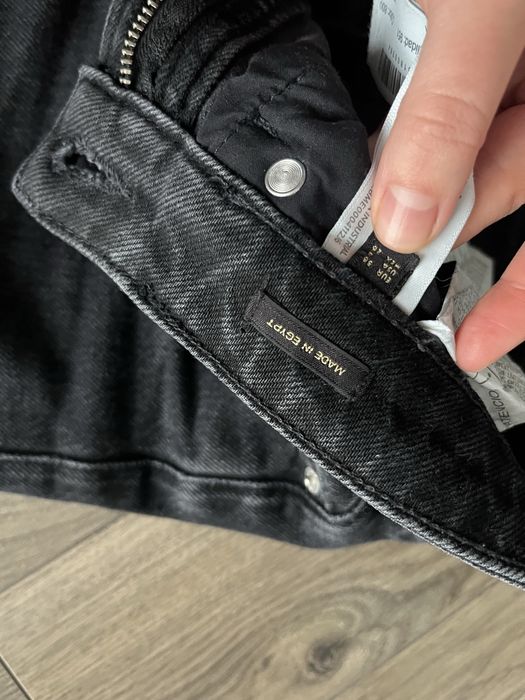 Jeansy szare Massimo Dutti