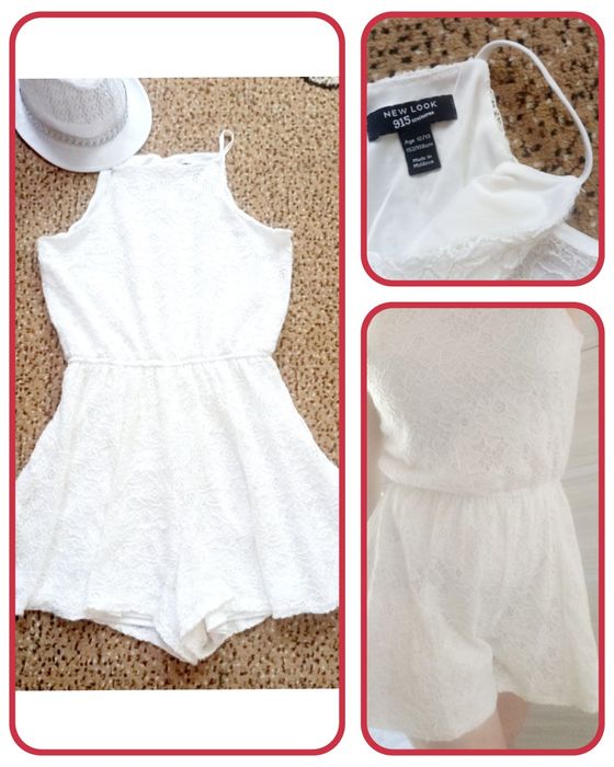 Лот одягу пакет сукня спідниця джинсова лосіни комбінезон білий ромпер