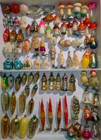 Ёлочная игрушка ёлочные игрушки из СССР старые винтажные.