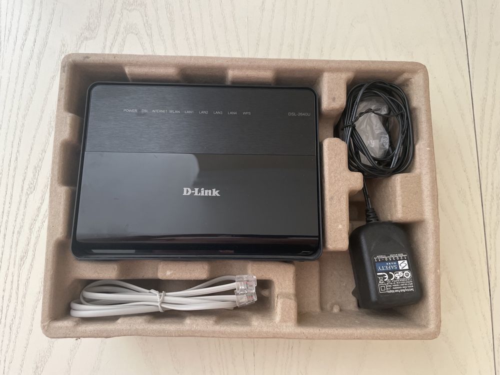 Роутер D-Link DSL-2640U