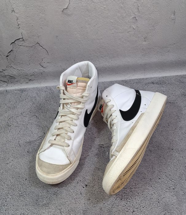 Кроссовки Nike Blazer Mid 77 кожаные кеды спортивные ботинки