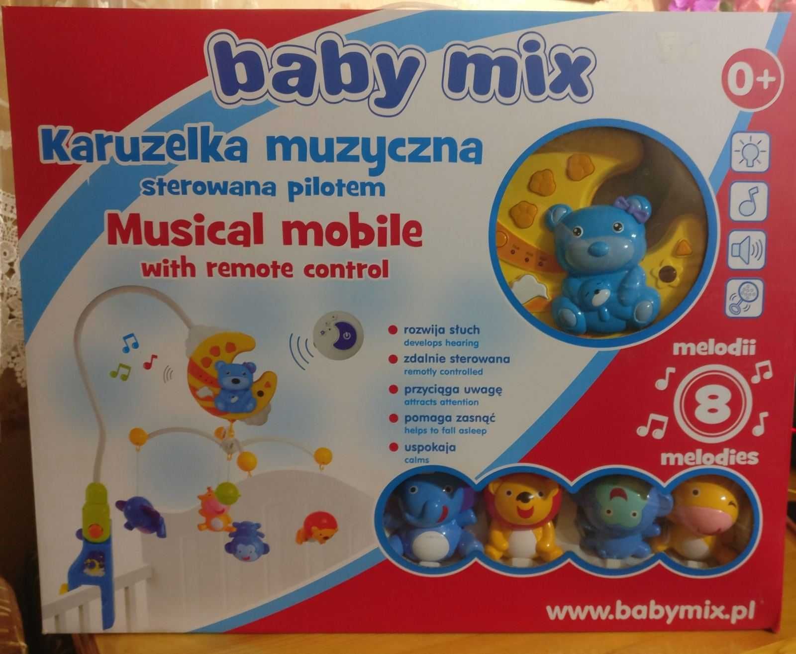 Baby Mix  мобиль карусель с подсветкой