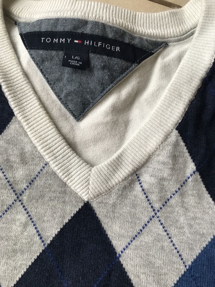 Sweter męski Tommy Hilfiger  rozmiar L