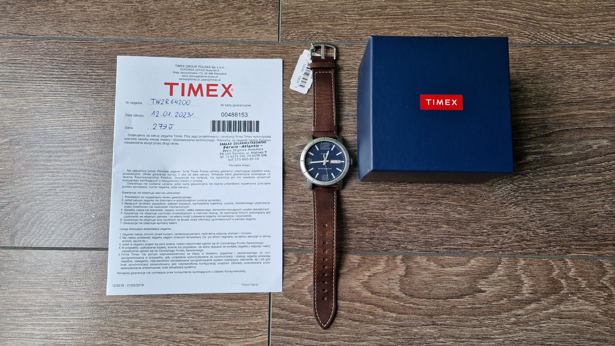 NOWY zegarek męski Timex MOD44 TW2R64200 gwarancja