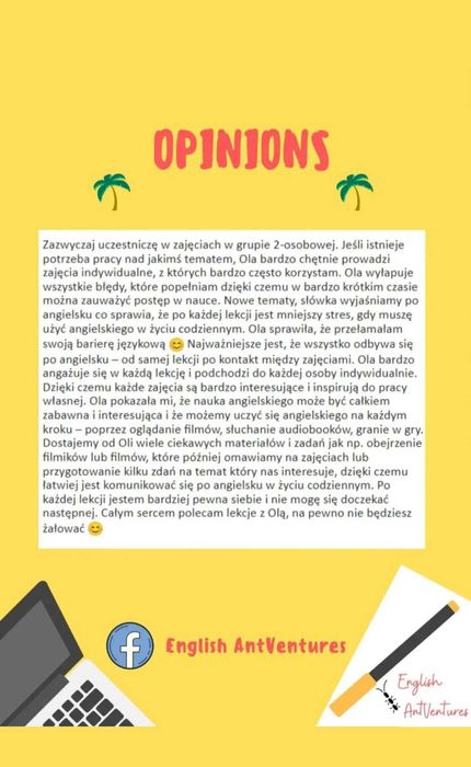 Angielski online z native like speaker - let's break the ice together
