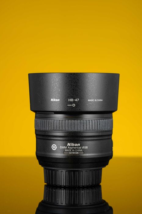 Obiektyw Nikon NIKKOR 50mm f/1.8G – Stan doskonały
