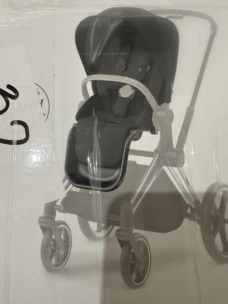 Текстиль ткань cybex Priam  4.0  2022 seat pack Autumn Gold