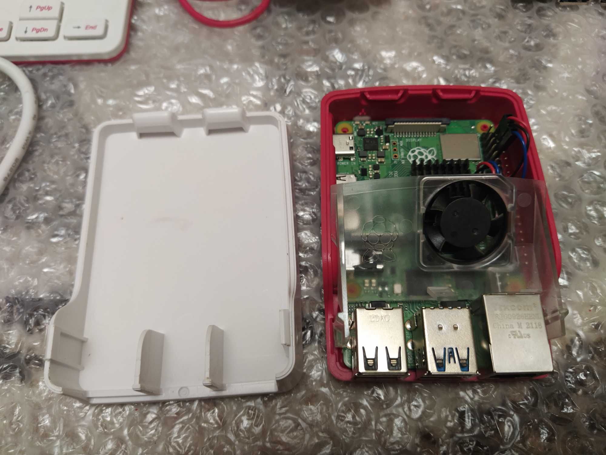 Raspberry pi 4 model B 4gb kit Клавіатура Миш Блок Живлення