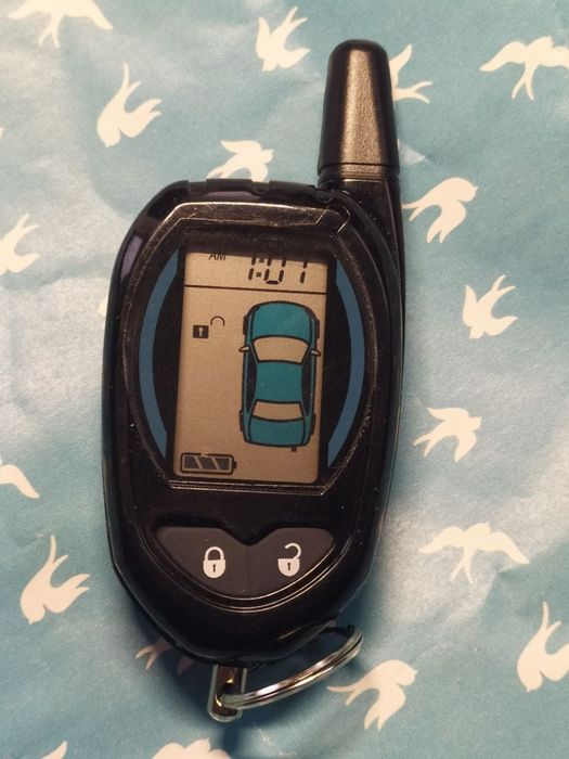 Двух сторонній брелок сигналізації Шериф