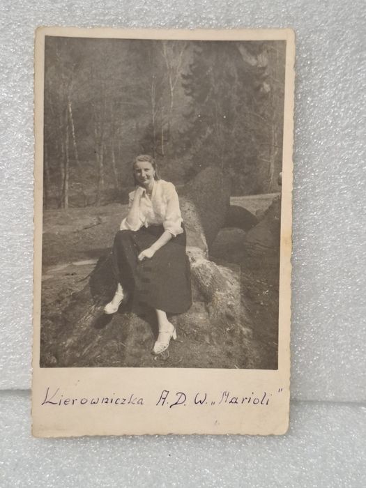 Zdjęcie kobiety prl