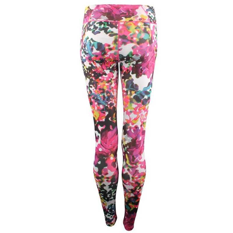 Legginsy damskie ADIDAS_flowers_rozmiar S