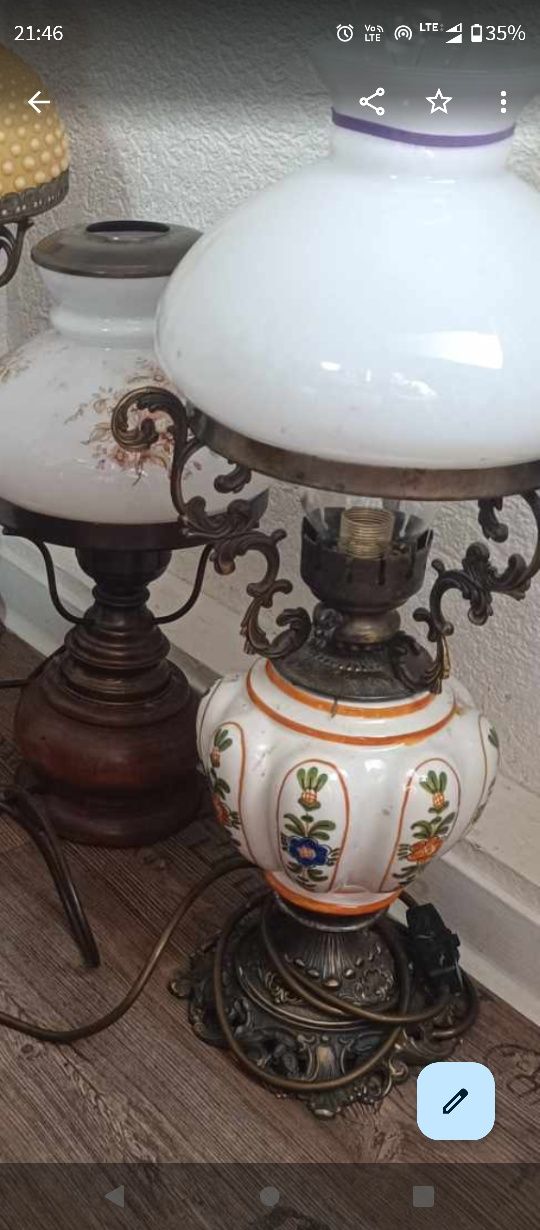 Lampy stojące ozdobne