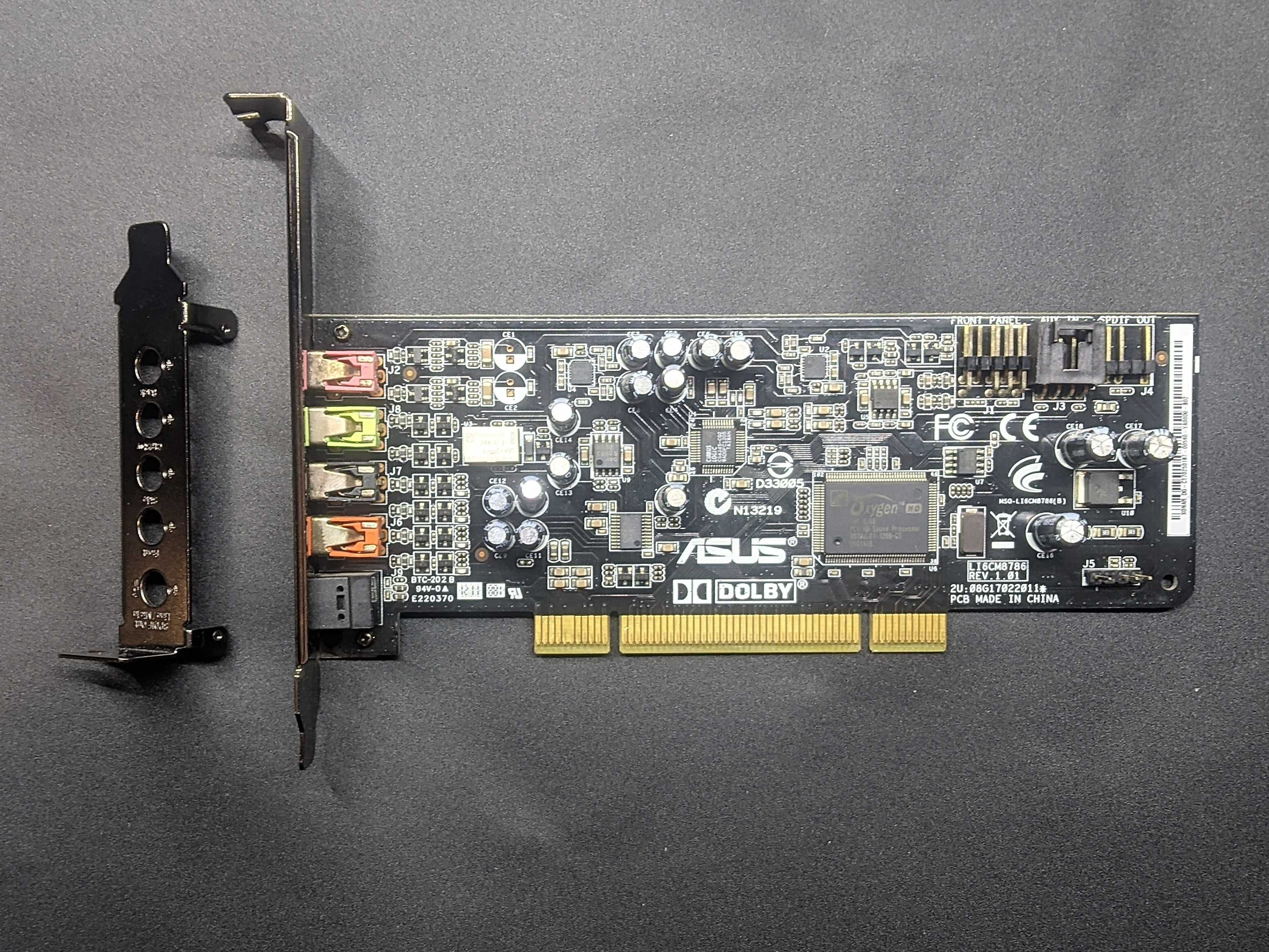 ASUS Xonar DG PCI 5.1 звукова карта