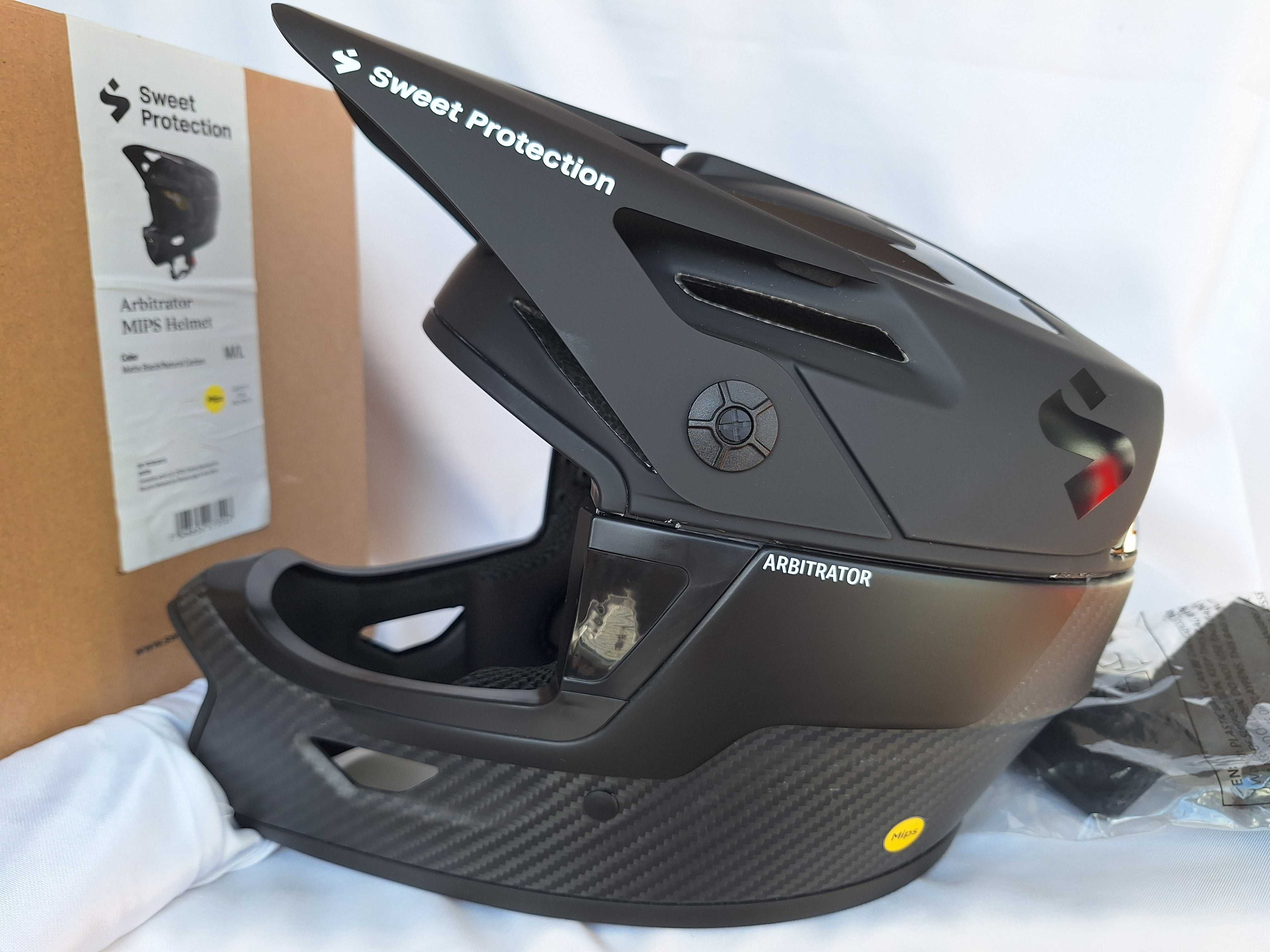 Kask rowerowy fullface Sweet Protection Arbitrator Mips M/L 56-59cm