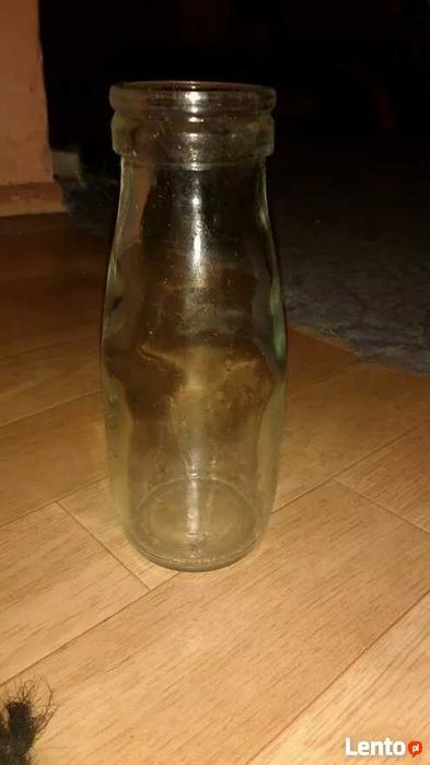 Butelki po mleku i smietanie