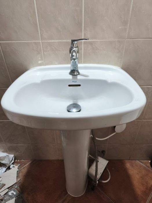 WC kompakt, umywalka