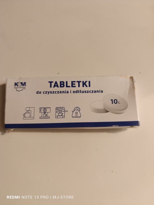 Tabletki do czyszczenia i odtłuszczania sprzętu domowego