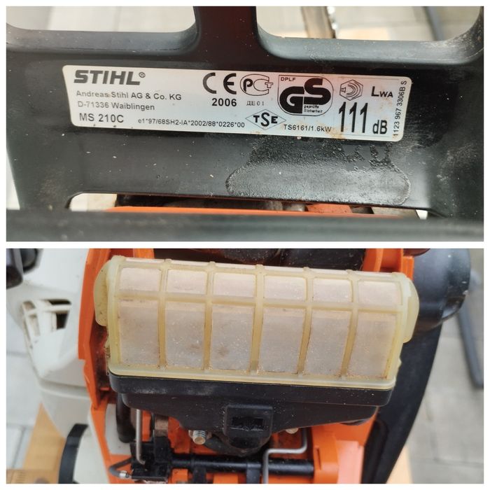 Piła pilarka spalinowa Stihl ms 210C