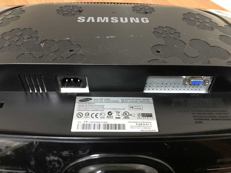 Монітор Samsung 2233SN 21.5" 1920x1080 (FullHD)