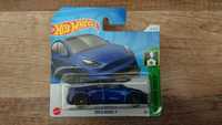 Hot Wheels Tesla Model Y niebieski 2024