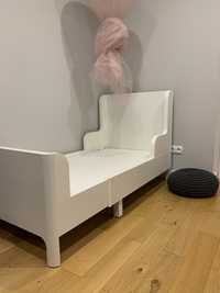 Łóżko BUSUMGE IKEA + materac