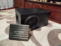 Сабвуфер Audiobahn AW1200Q 12" 4+4 ом 700rms