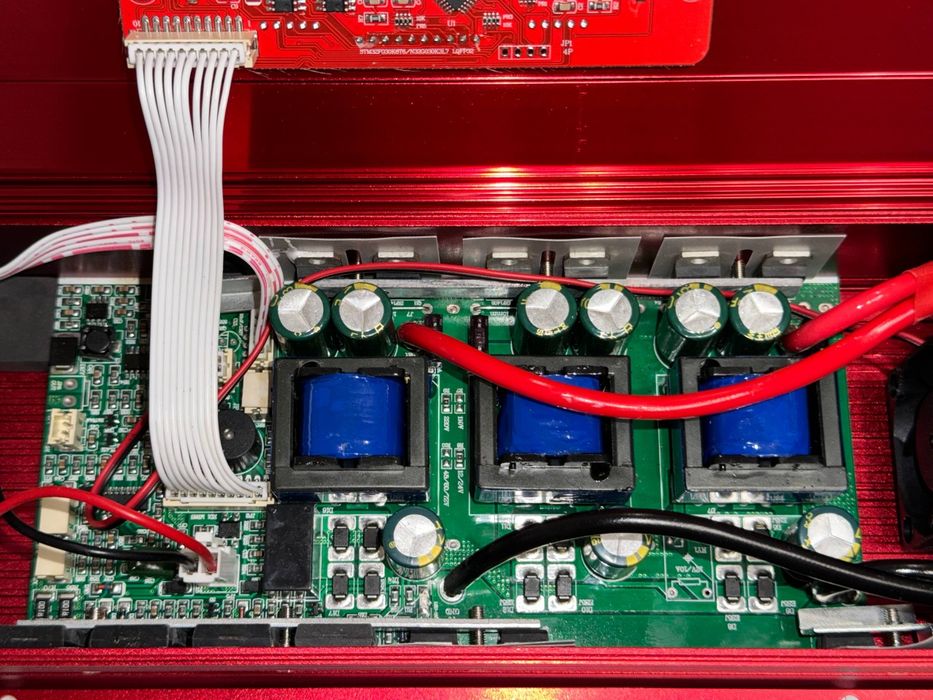 Інвертор 12V - 220V 2000W | Якісна збірка. Товсті трансформатори,