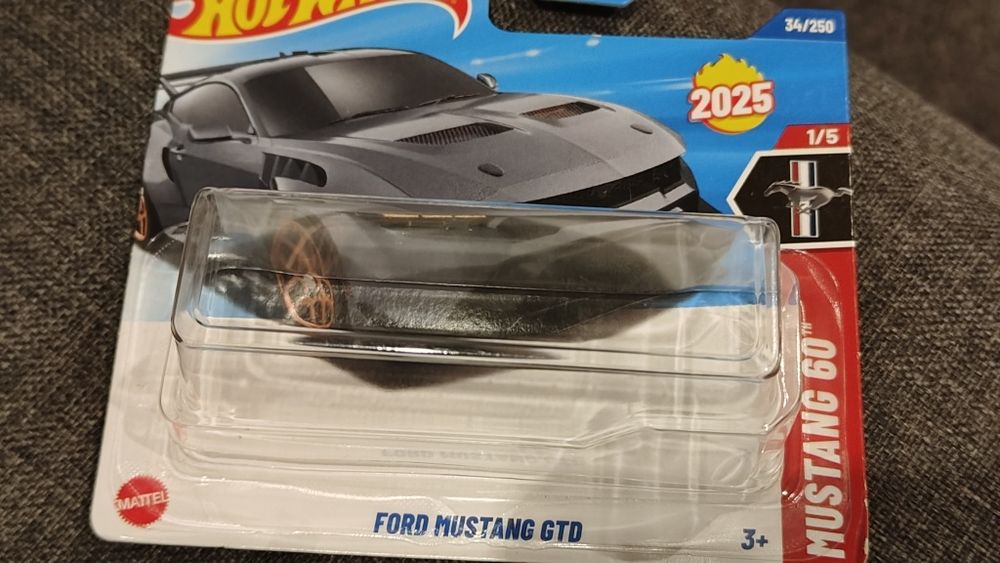 Hot Wheels Error Ford Mustang GTD