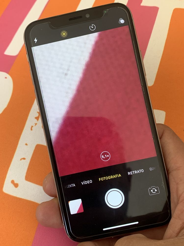 Iphone X 256 GB capacidade