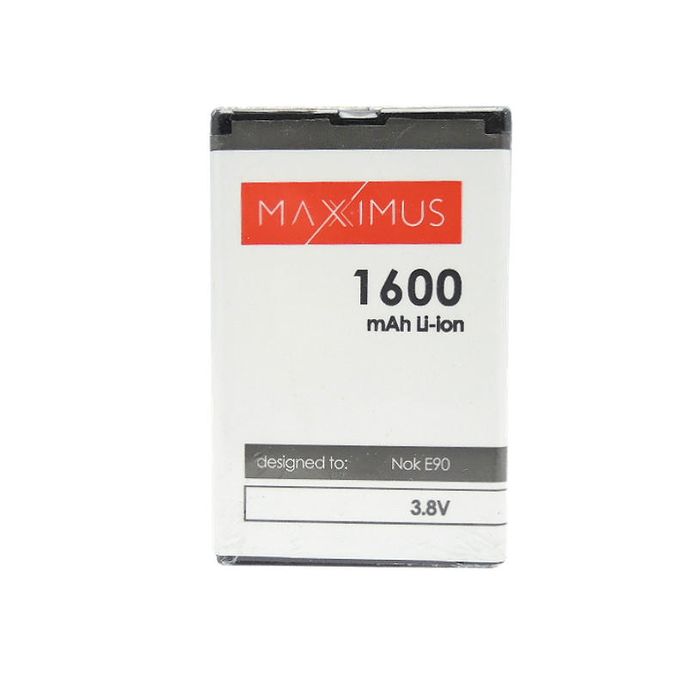 Bateria MAXXIMUS BP-4L NOKIA E90 1600mAh dłuższy czas pracy