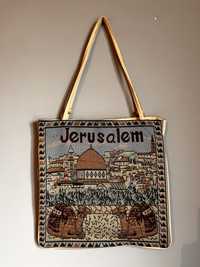 Torba pamiątkowa z Jerozolimy z napisem Jerusalem