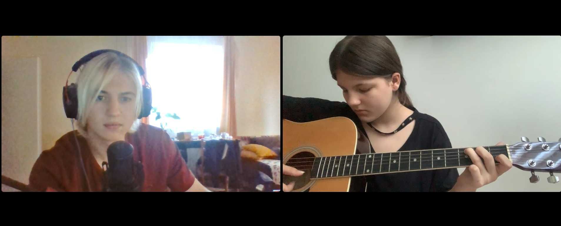 Nauka gry na gitarze stacjonarnie  i online