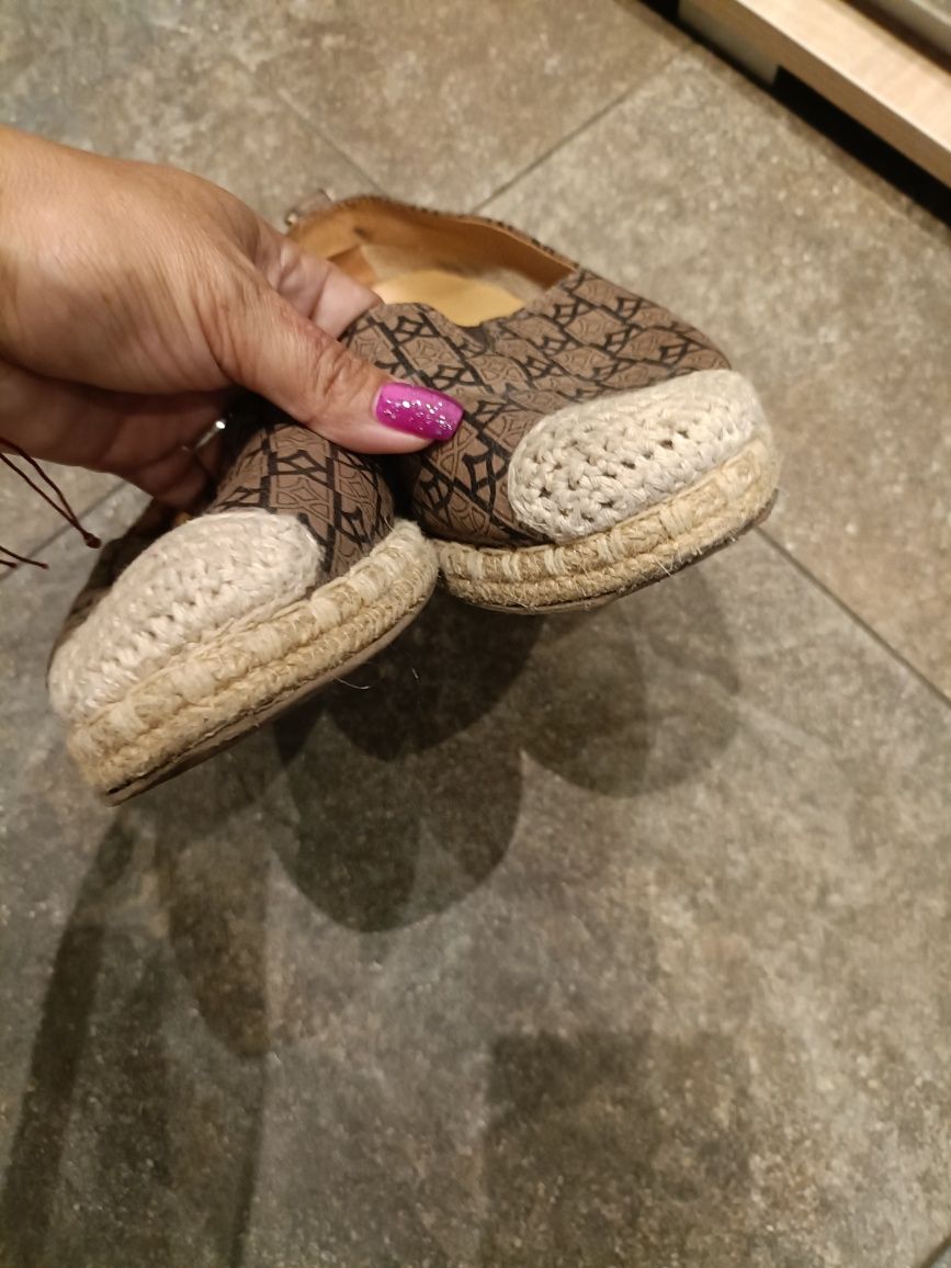 Mokasyny espadryle kazar półbuty 36