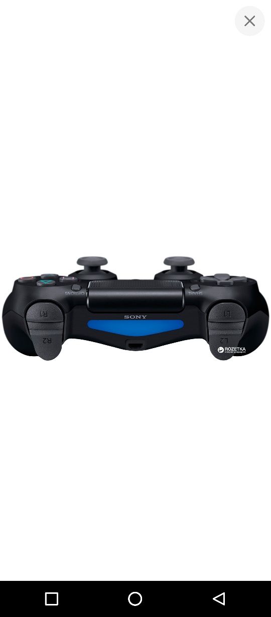 Геймпад беспроводной Sony Playstation DualShock 4 Black для PS4/PC/Сма