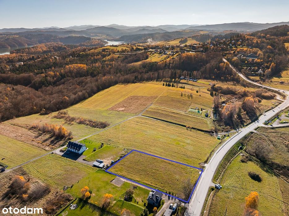Działka pensjonatowa 1 km od centrum Polańczyka | 3254 m²