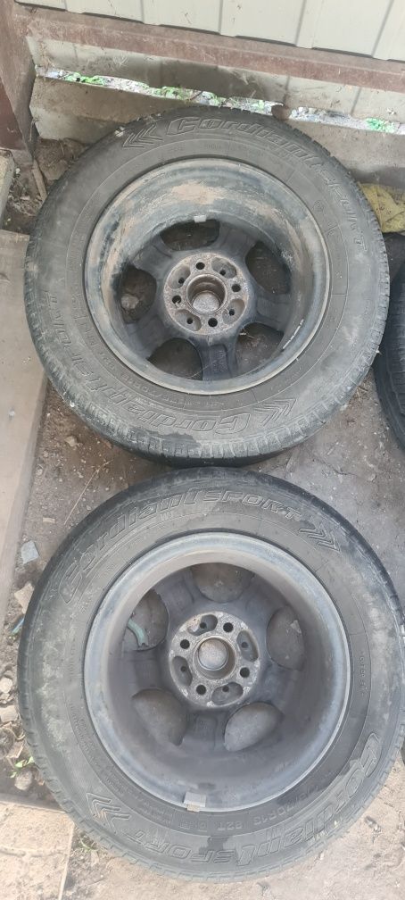 Продам диски R13 4x98 4x100 с резиной  в хорошем состоянии