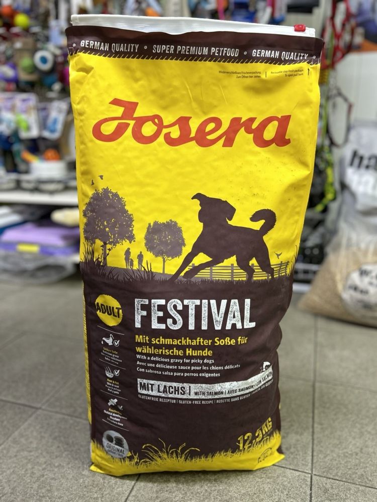 Сухий корм для собак Josera Йозера Festival 12,5кг