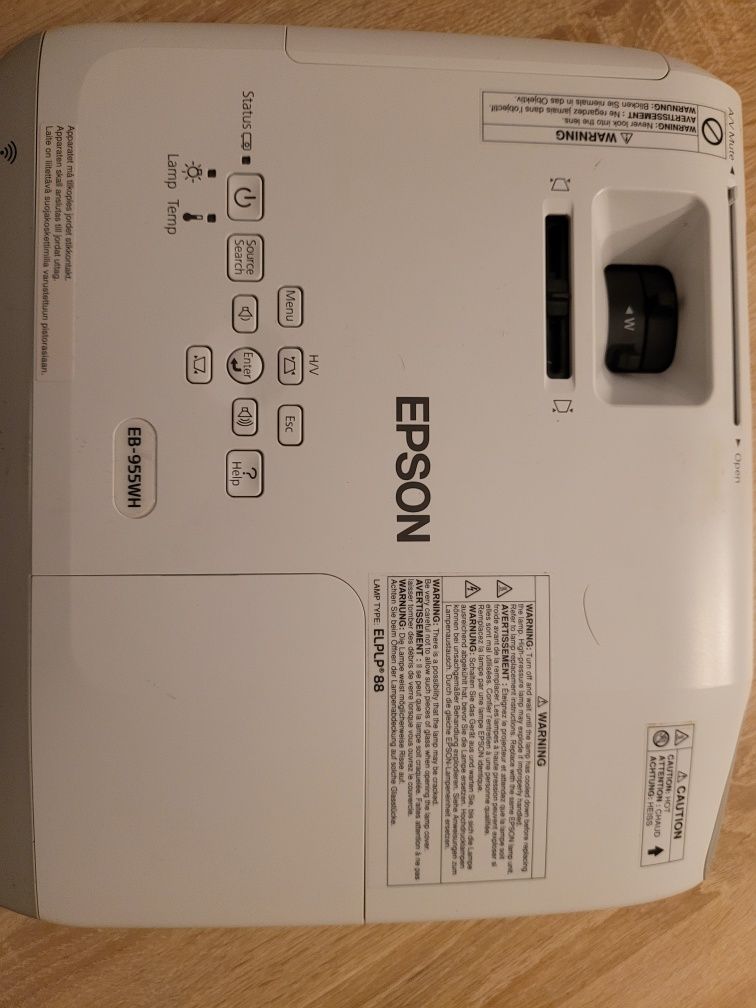 Projektor Epson.