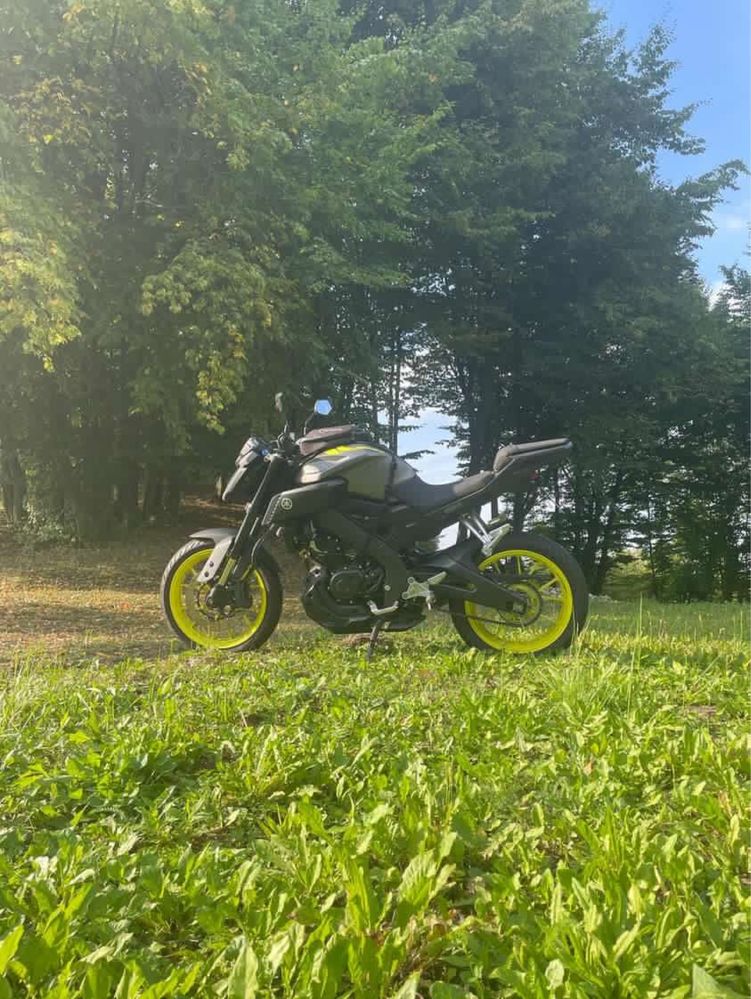 Yamaha Mt 125 Fluo acrapovic  kat A1/B