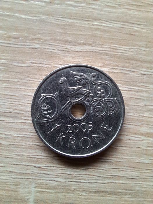 Sprzedam monetę 1 Korona Norweska.
