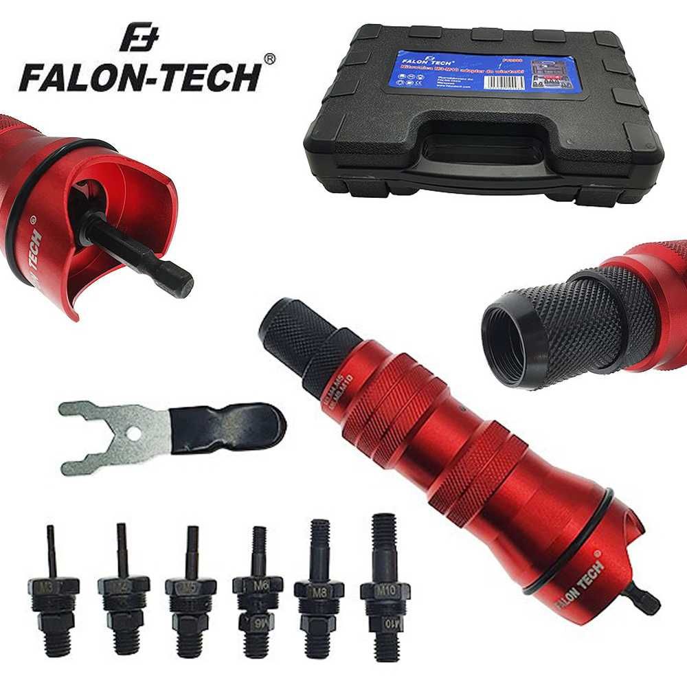 FALON TECH Nitownica Do Nitonakrętek M3-m10 Adapter Wiertarki