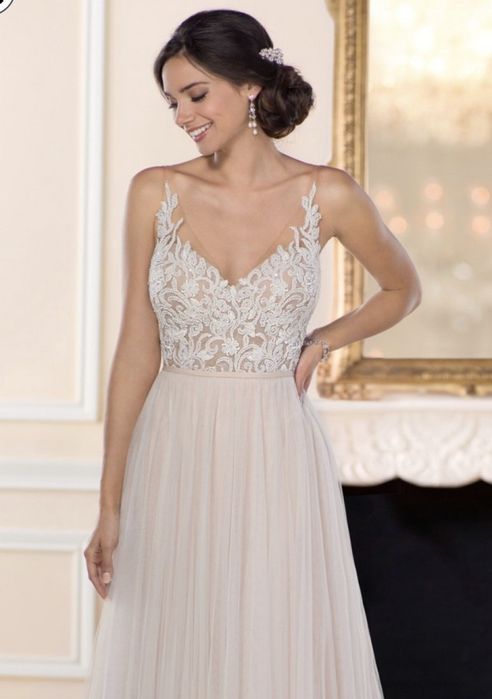 Przepiękna suknia ślubna Stella York model 6555