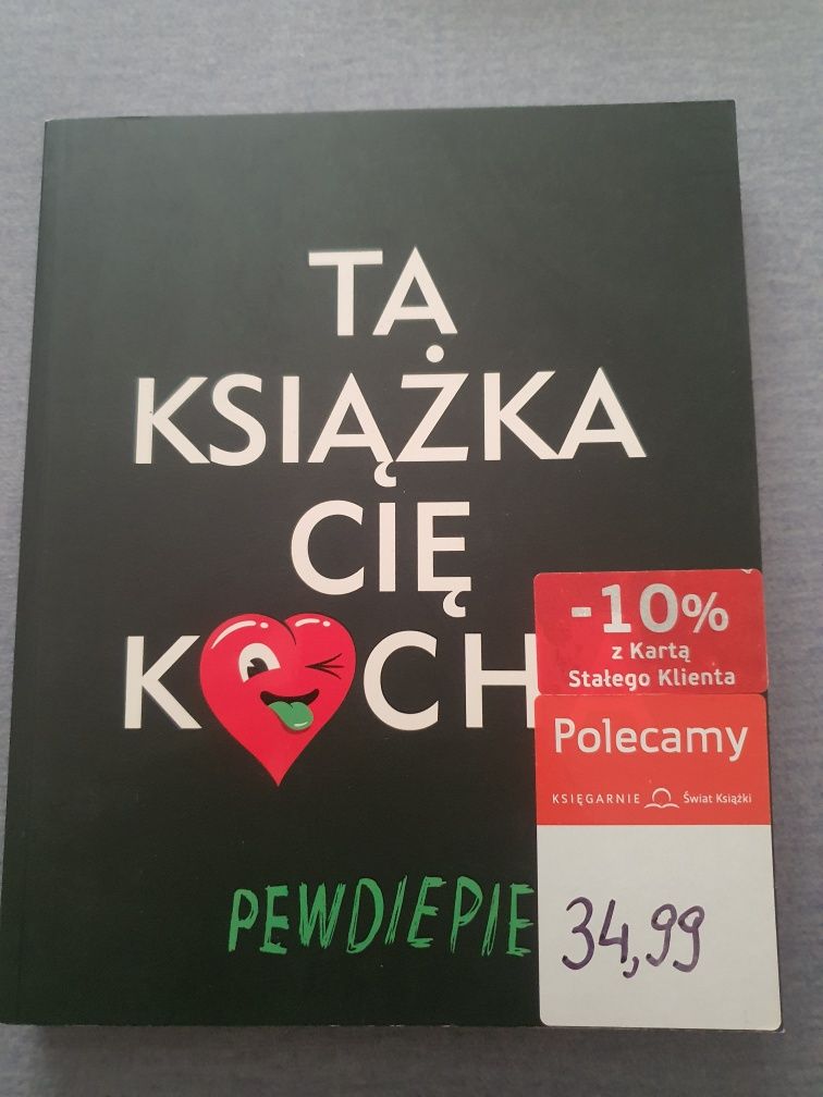 Ta książka Cię kocha - PewdiePie - nowa