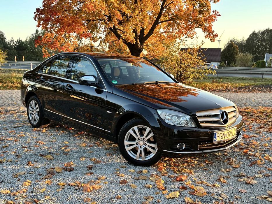 Mercedes-Benz Klasa C 180 Kompressor Automat Elegance Tylko 162Tkm Pełen Serwis Zarejestrowa